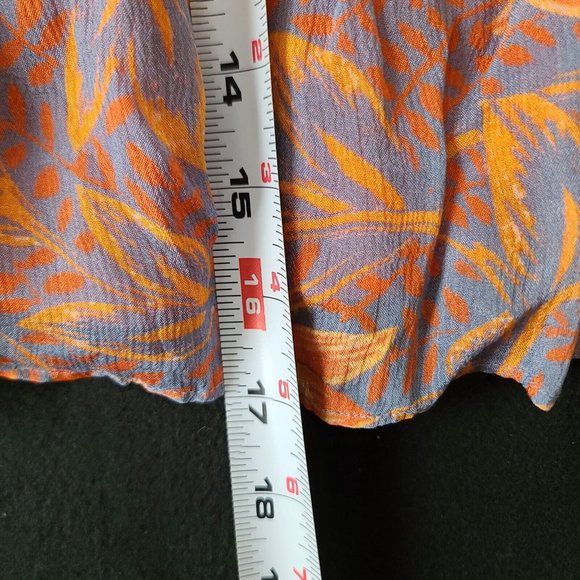 Jens Pirate Booty Garden Party Malia Floral Tiered Mini Skirt Sz S NWOT $189 - Picture 11 of 11